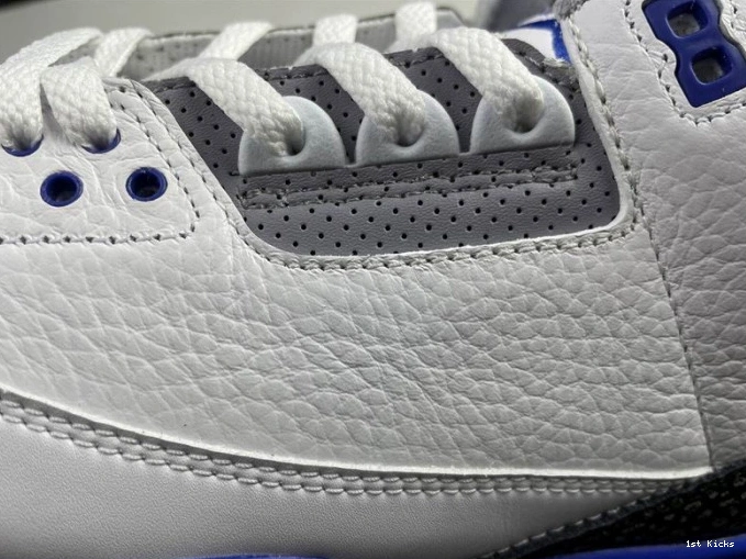 1st Kicks Shoes CT8532-145 Blue Racer 3 Jordan Air 0712